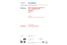 ISO9001 / ISO14001 Schweiz